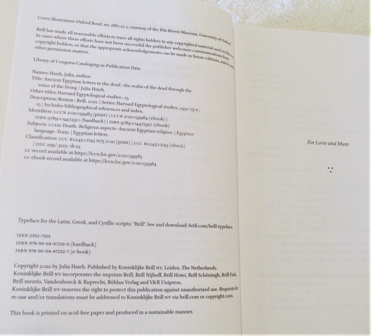ANCIENT EGYPTIAN LETTERS TO THE DEAD -REALM OF DEAD THROUGH VOICE 