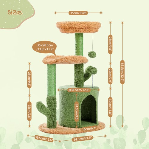 PAWZ Road Cat Tree Tower Condo for Large Cats Bed Furniture Activity Center Toys - Picture 138 of 175