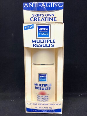 nivea visage anti-aging treatment 1.7oz distressed box