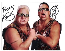 The Nasty Boys Dual Signed Autographed 8x10 Photo WWF Brian Knobbs & Jerry Sags
