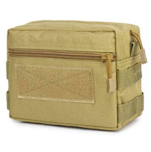 Tactical MOLLE Duty Gear Admin Pouch EDC Medical Utility Tools Waist Bag Holster - Foto 12 di 15