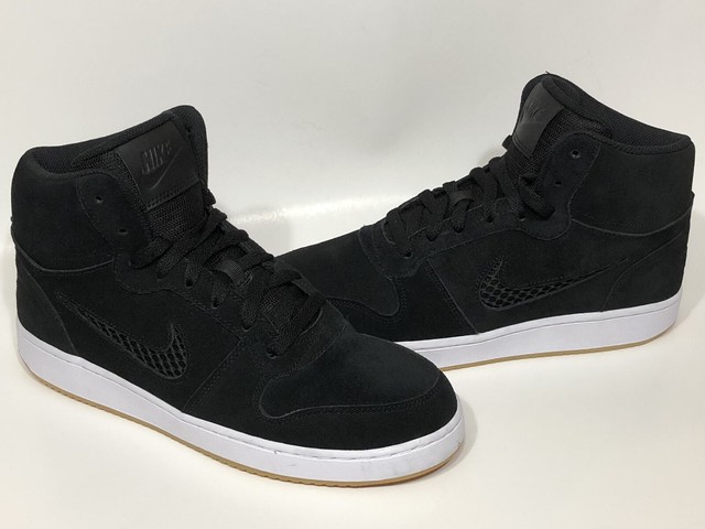 Size 10.5 - Nike Ebernon Mid Black for sale online | eBay