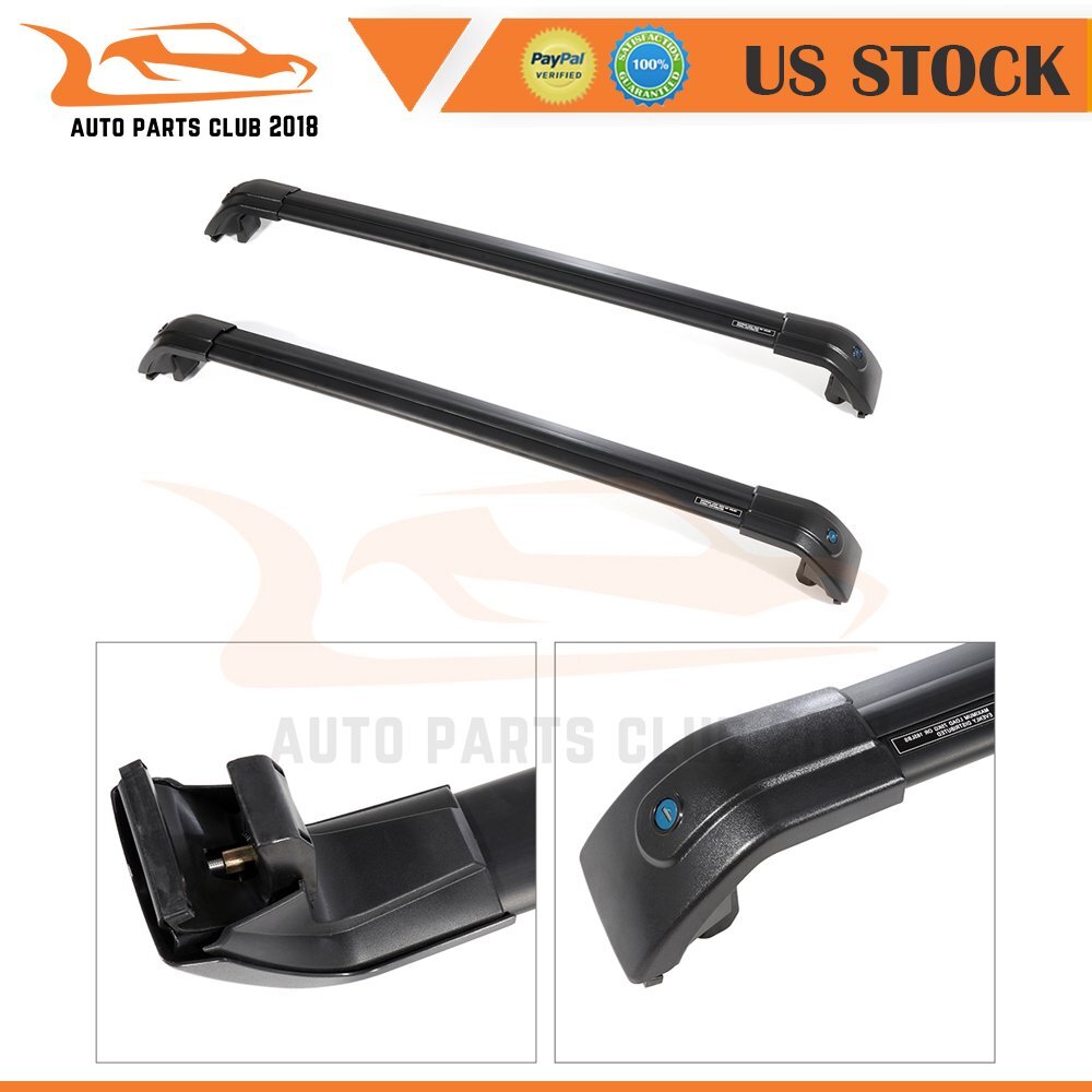 Black Luggage Cargo Aluminum Fits KIA Sorento 2015 2016 2017 High Quality OEspec