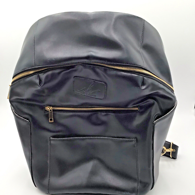 Sage & Harper Luxe Black Backpack – NEW! Retail $129 SAGE & HARPER Handmade Raven Black Vegan Leather Multi  main image 4