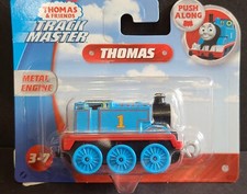 Thomas  Friends Track Master Push Along Metal Train Engine Fisher Price Blue 1