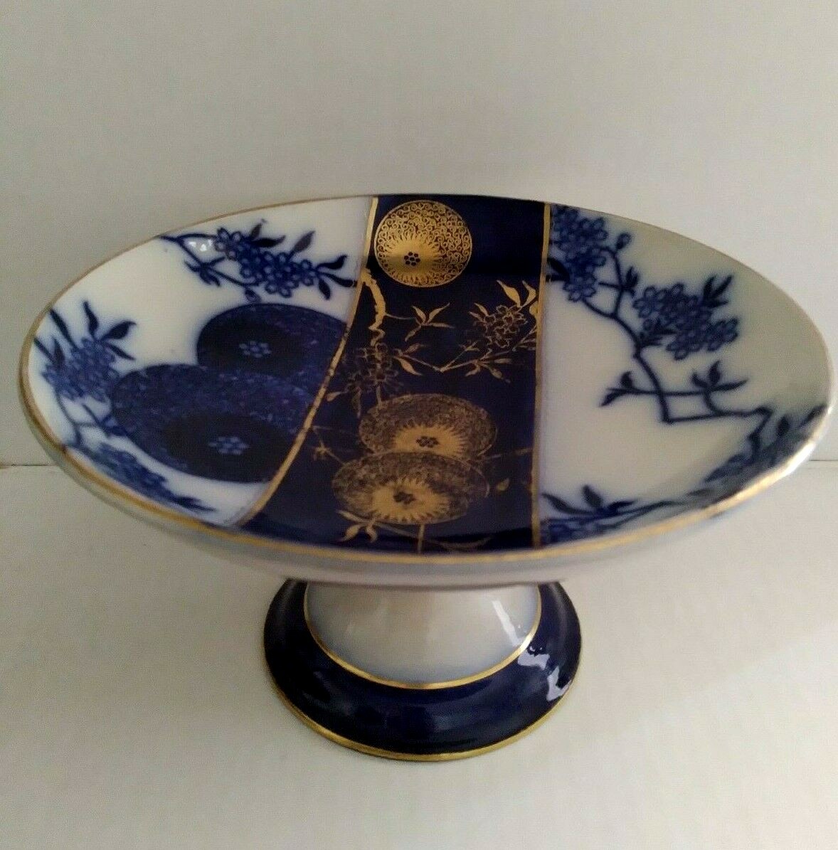 Antique PINDER BOURNE & CO England 1880 Pottery Tazza | eBay
