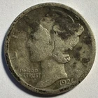 1921-P Mercury Dime - Free Shipping - (P5-6/OXL)