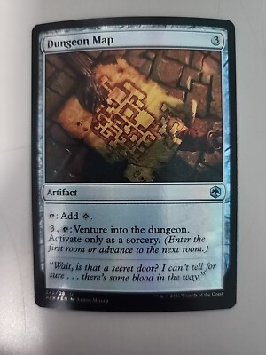 MTG Dungeon Map Adventures in the Forgotten Realms 242/281 Foil Uncommon