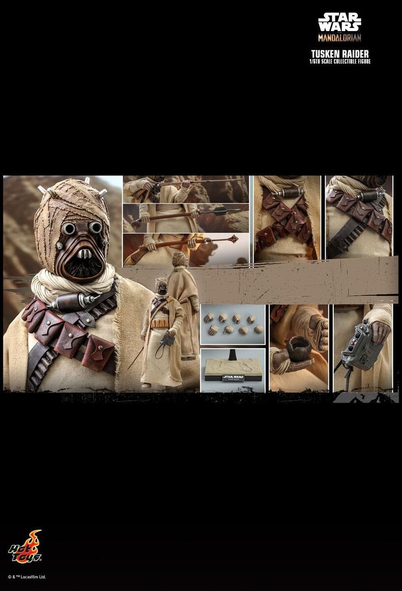 1/6 scale Star Wars - The Mandalorian - Tusken Raider - MINT 1/6 scale Star Wars - The Mandalorian - Tusken Raider - MINT