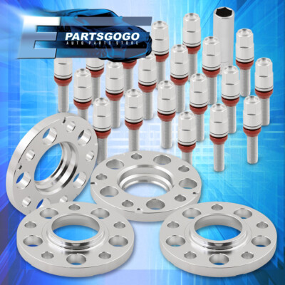 #ad #ad For BMW E36 E46 E90 5x120mm Wheel Spacers 15mm amp; 20mm M12x1.5 Extended Bolts SL $34.99