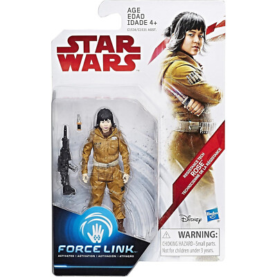 Star Wars Action Figur Force Link 2 - 3,75 - 10 cm - C1534 - Pink - Neu