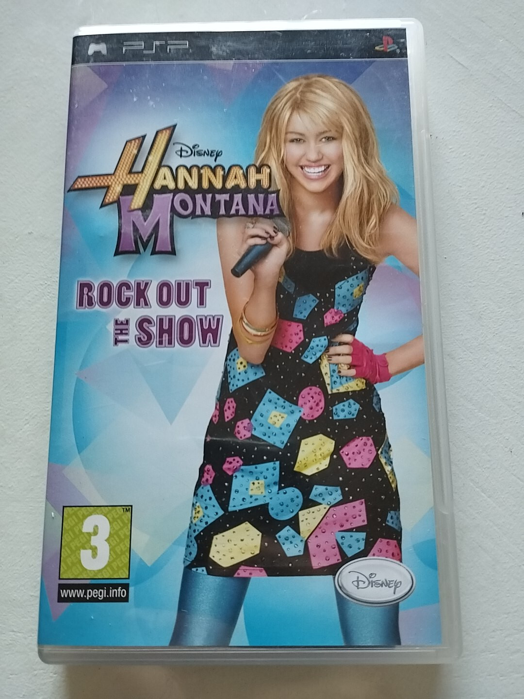 Hannah Montana Rock Out The Show Disney juego PLAYSTATION Psp Auflg Espagnole Am