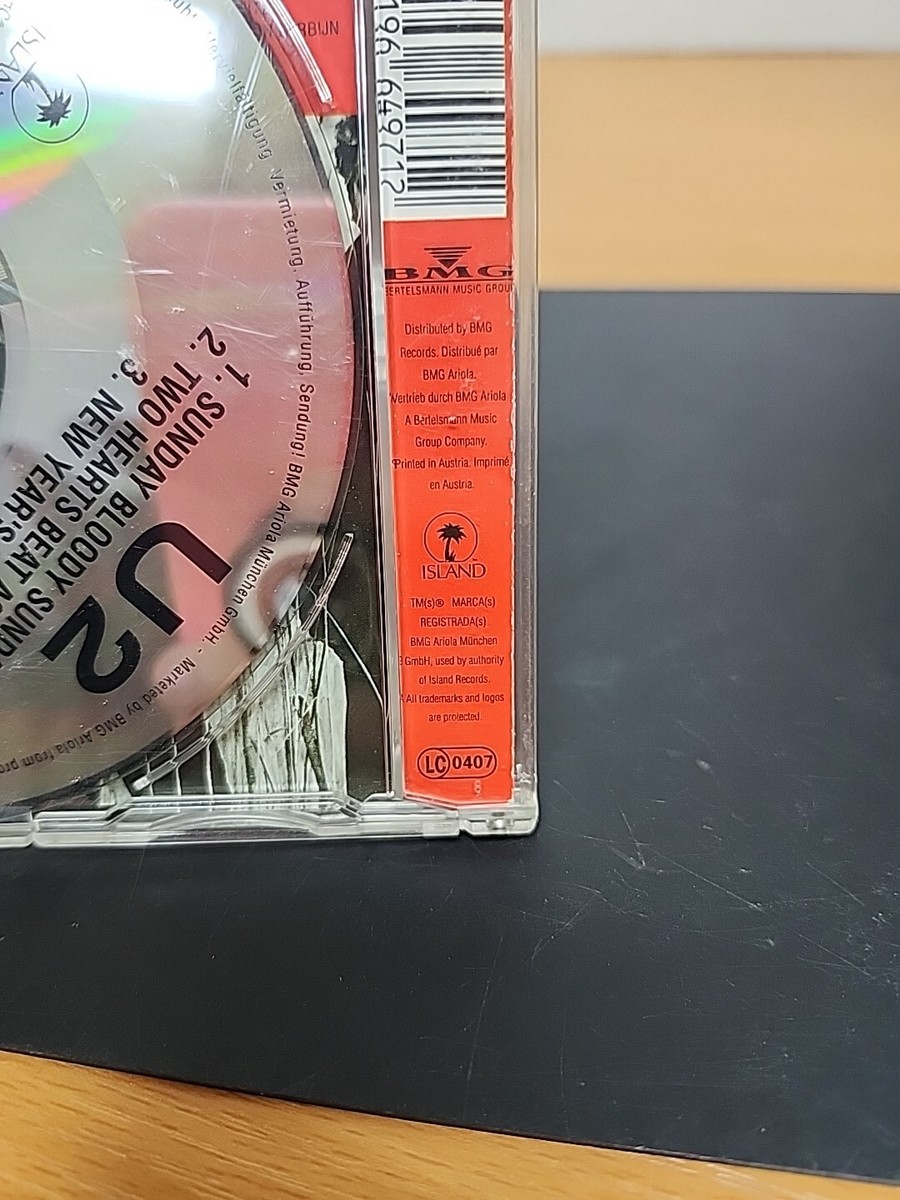 U2 Sunday Bloody Sunday + Special U.S. Remixes Audio CD | eBay