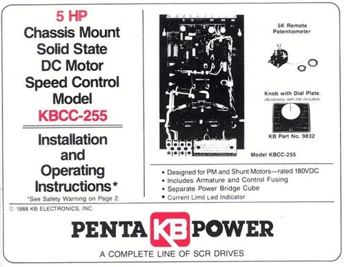 kb electronics dc motor speed controller - 第 4/4 張圖片