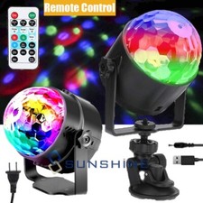 Proyeccion Luces De Discoteca De Navidad Lampara De LED Sonido Activado Bola