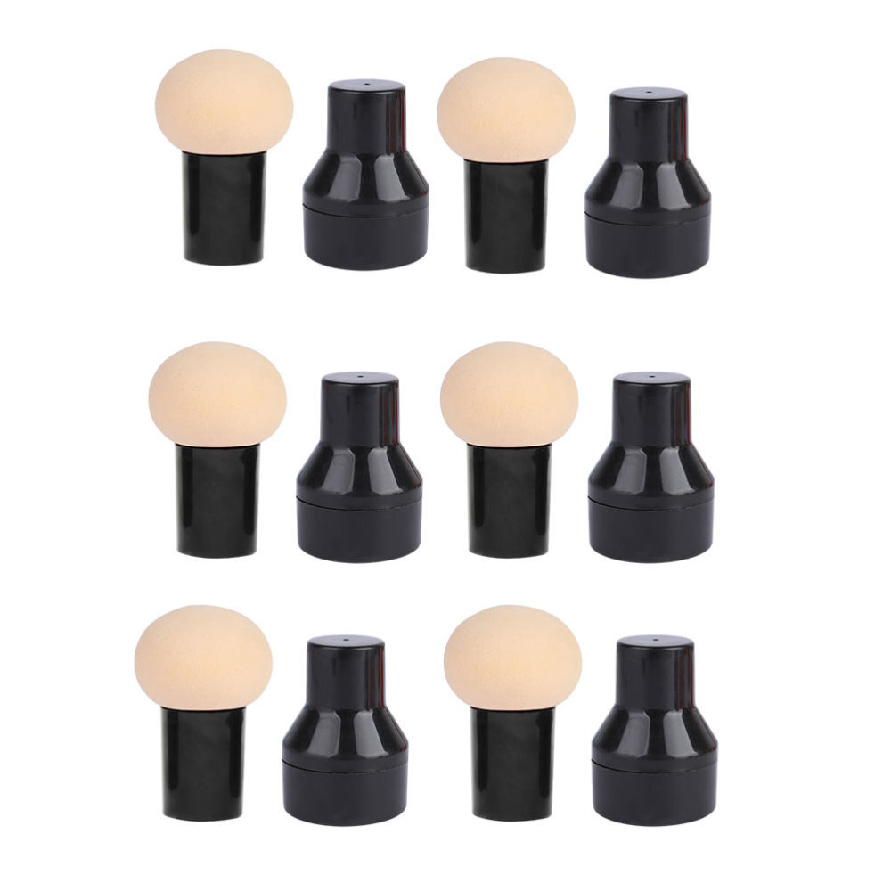 6 Pcs Blusher Puff Beauty Sponges Makeup Blender Loose Powder Puffs eBay
