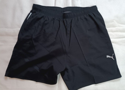 Herren Shorts PUMA IGNITE Blocked 7'' mit Reißverschluß Größe XL black -Neu