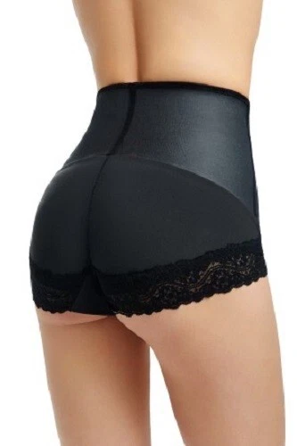 Squeem Chic Vibes Mid Waist Brief Shapewear Black XL - Image 3 of 3