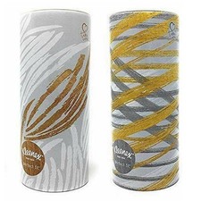 Kleenex Perfect Fit Facial Tissue Tube, 50 Count 2 Pack of 50 , White