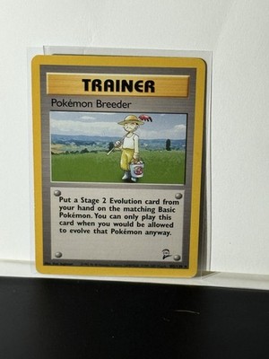 Pokemon Breeder 105/130 Base Set 2 Regular | eBay