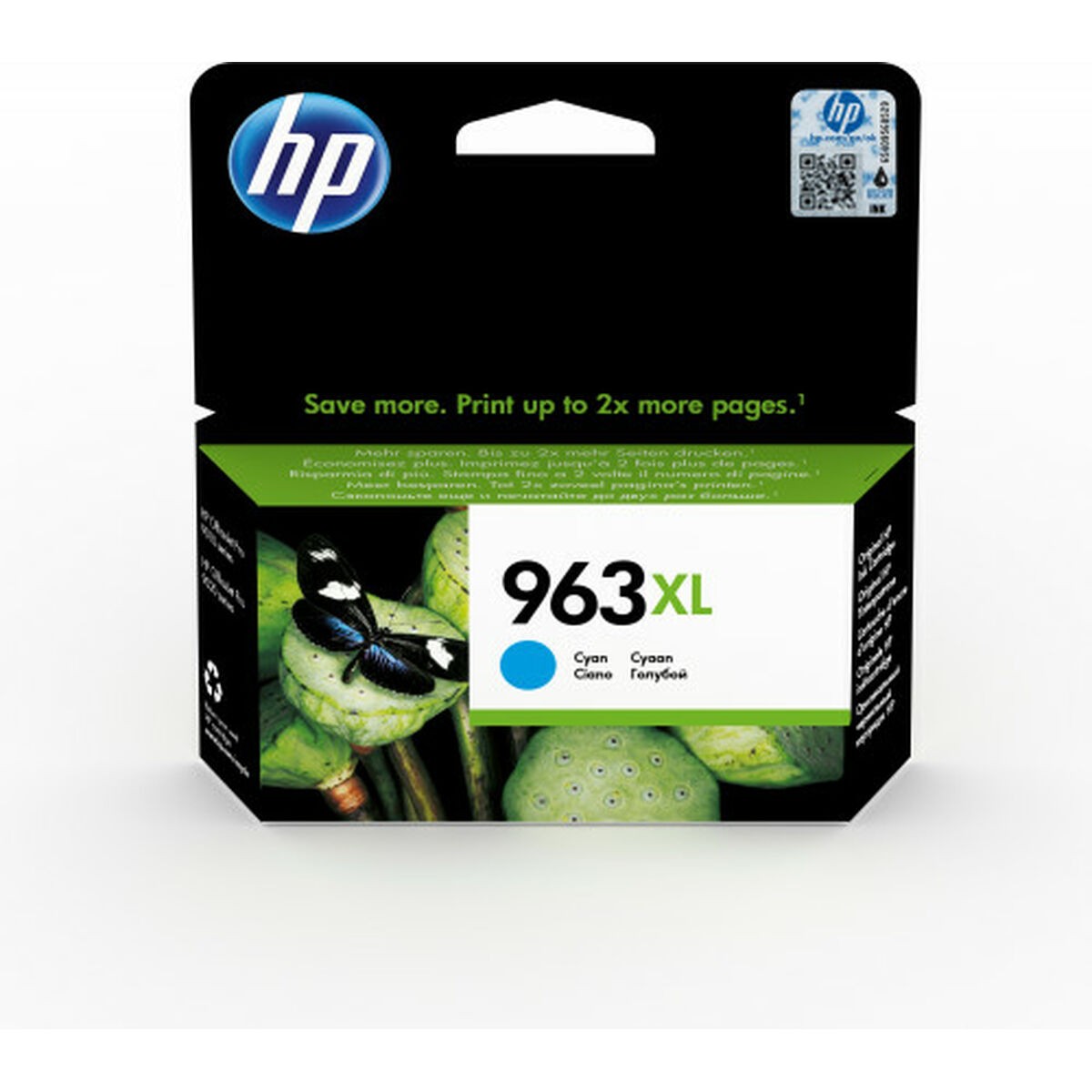 Cartuccia ad Inchiostro Originale HP 3JA27AE, 3JA28AE, 3JA29AE, 3JA30AE 22 ml