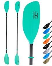 Kayak Paddle 86in/218cm Alloy Shaft 2-Piece Floatable Kayak Oar for Kayaking ...