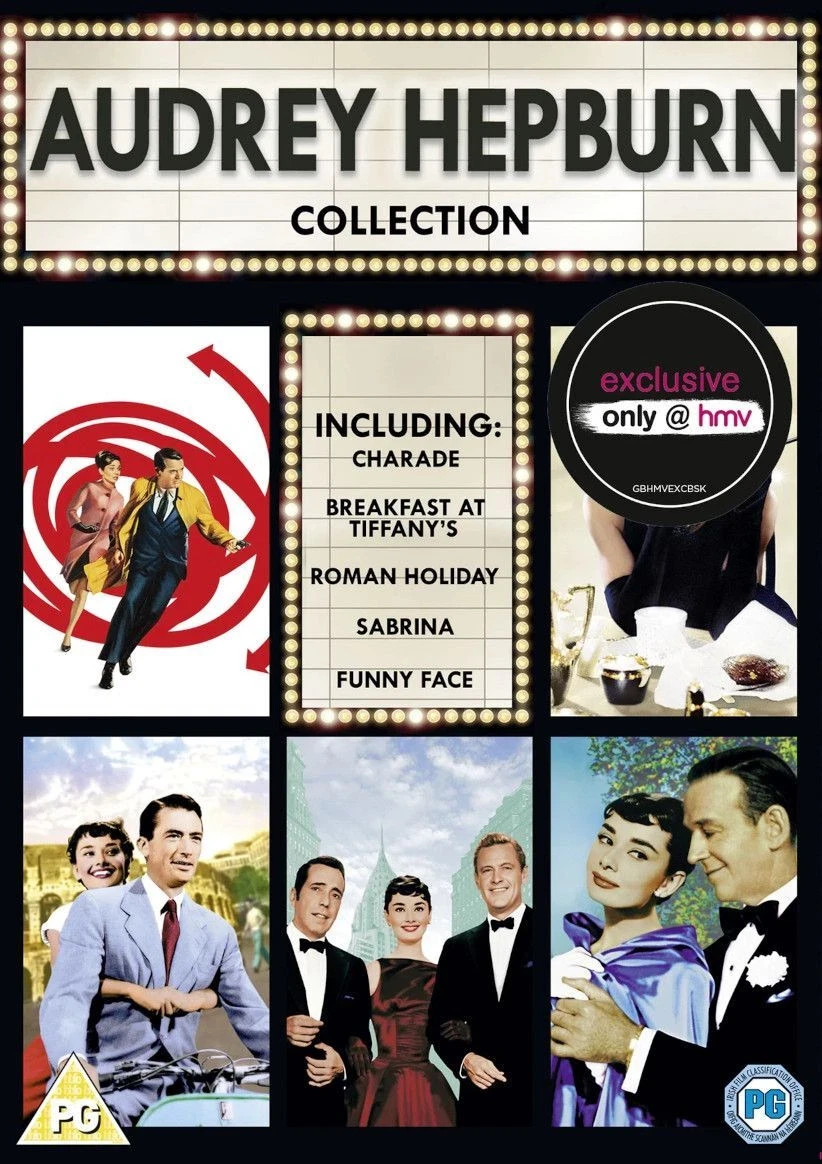 Audrey Hepburn Hollywood Collection (DVD) -SEALED,SENT 1ST CLASS READ AD BELOW