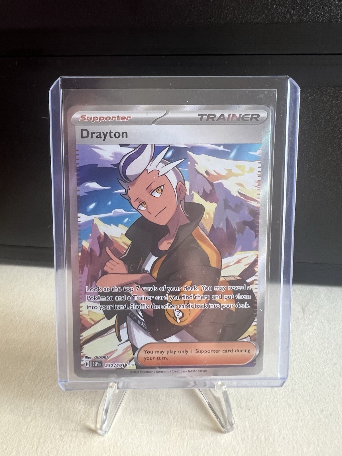 Drayton 232/191 Sv08: Surging Sparks Holo