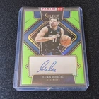2021-22 Panini Select Signatures Auto Neon Green Prizm LUKA DONCIC /99!!