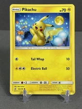 Pokemon TCG Pikachu 56/236 SM Unified Minds Regular Common Moon NM