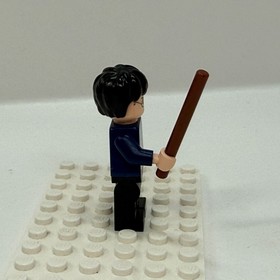Lego Harry Potter blue jacket minifigure 4840 4866 10217 - Small Crack on Body