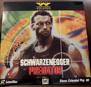 Predator Rare Laserdisc Special Widescreen Edition Digital Sound Schwarzenegger
