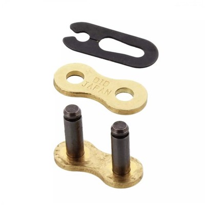 D.I.D Kette Did 520mx Federglied G&b (rj), Did-l-520mxgbrj, gold&schwarze Glieder, S