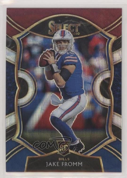 2020 Panini Select Concourse Tri-Color Prizm /199 Jake Fromm #49 1u6