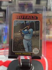 1975 Topps Mini - Vada Pinson Royals