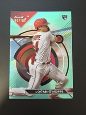 2023 Topps Finest - Aqua Refractor #19 Logan O'Hoppe /199 (RC) ANGELS