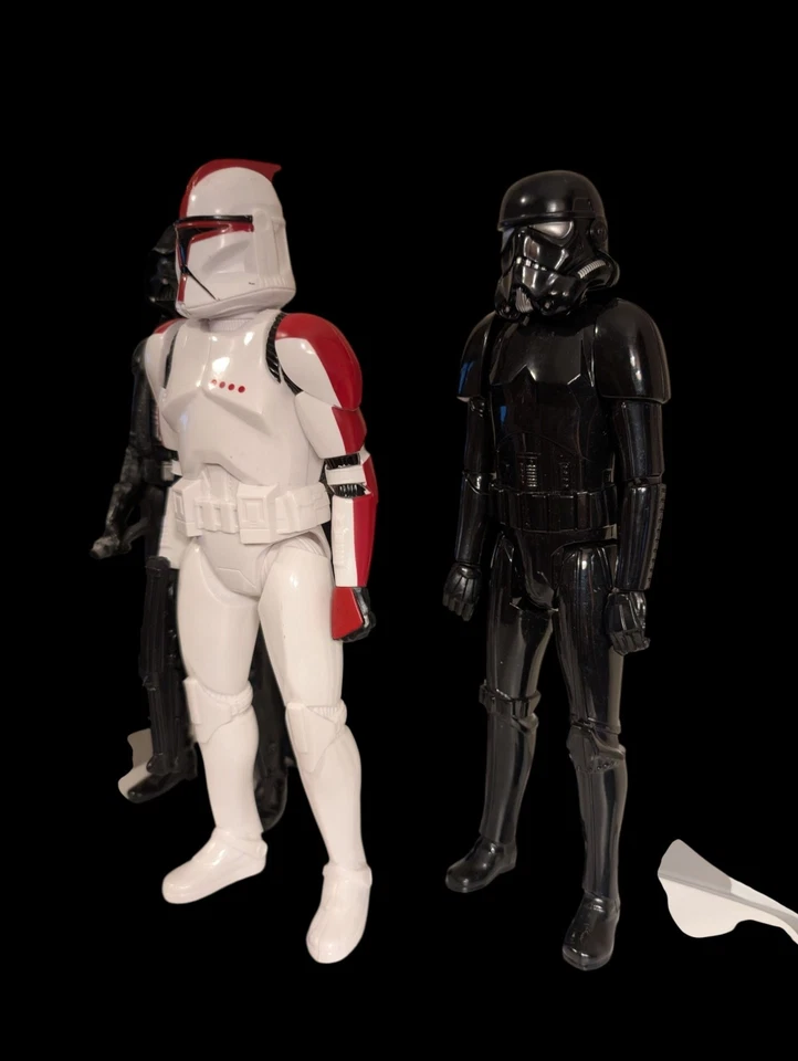 Star Wars Rebels + Villains Darth Vader Clone Trooper y Shadow Trooper 12 pulgadas Foto 2 de 4