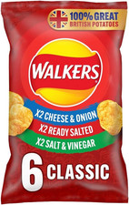 Classic Variety Multipack Crisps 6 X 25G