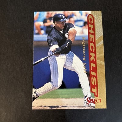 1997 Select - Checklist Frank Thomas #149 Registered Gold