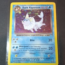 Nintendo Pokemon TCG Dark Vaporeon 9/110 Legendary Collection Holo Rare ENG on eBay