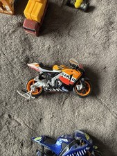 Model of A Repsol Honda RC213V MotoGP Motorcycle. 1:18