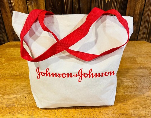 BOLSO DE MANO JOHNSON & JOHNSON PHARMACEUTICAL COMPANY BOLSA DE SUPERMERCADO BOLSA DE PLAYA BRONCEADO - Imagen 1 de 4