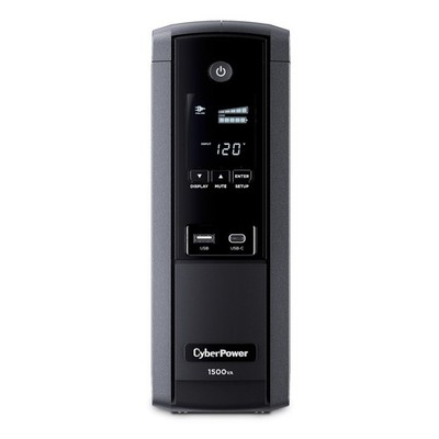 CyberPower CST1500SUC-R 1500 VA/900 W Sine Wave UPS System-Certified Refurbished