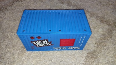 Tech Deck Transforming SK8 Container with Ramp Set Blue Cargo Crate