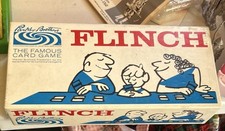 Flinch Card Game, 1963, 150 card w box, holder And Instructions