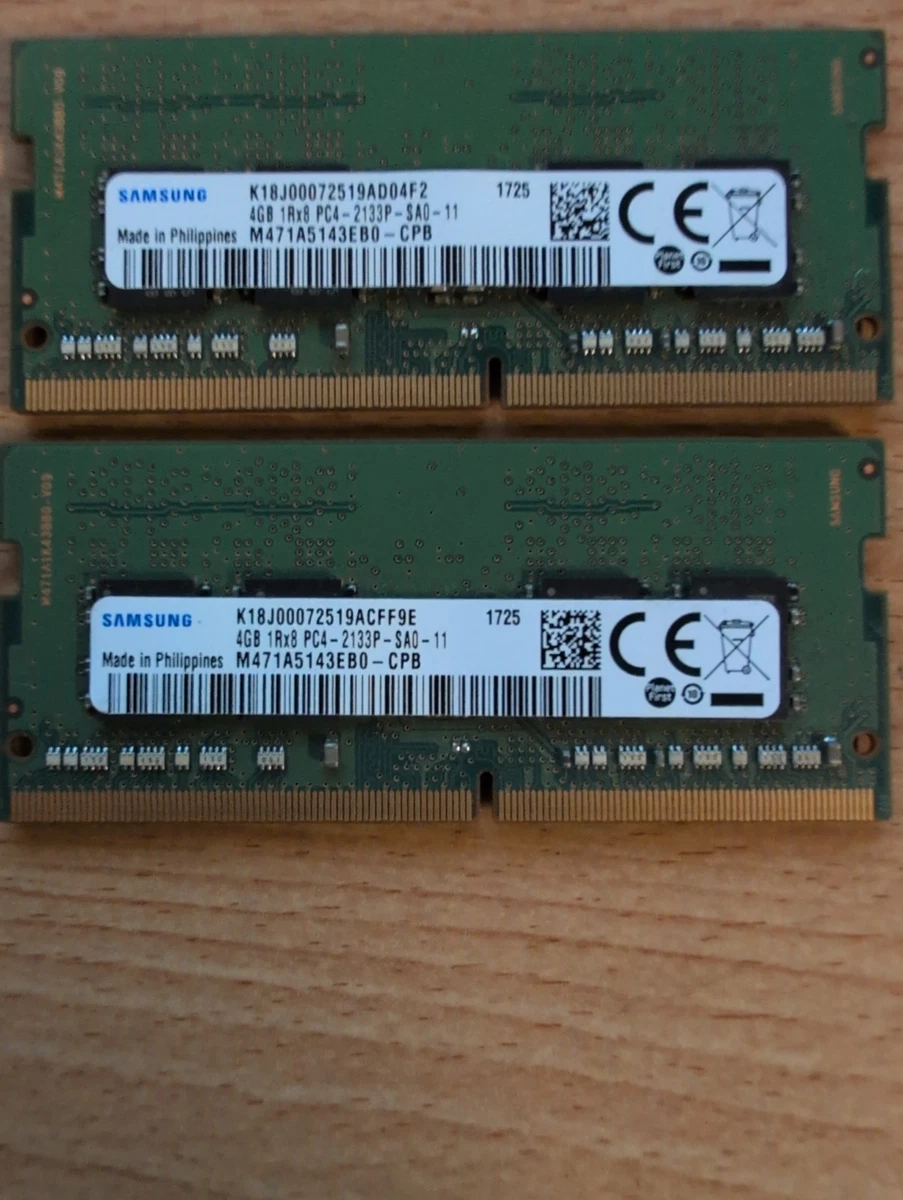 Samsung DDR4-2400 4GB 8枚 Samsung PC4-19200 (DDR4-2400) Bus Speed Computer RAM 4 GB Capacity