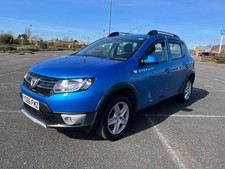 2016 66 PLATE DACIA SANDERO STEPWAY 0.9 PETROL 5 SPEED MANUAL  ONE OWNER LOW TAX