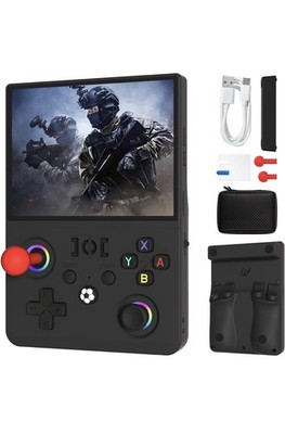 R36MAX2 Retro Handheld Game Console, 4.5-Inch 1024x768 IPS Screen, 128GB 22000+ 