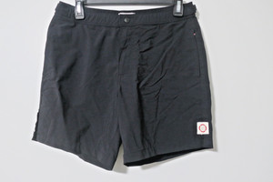 Public Beach Men's Hybrid Swim Shorts Size S Adjustable Waist Black