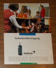 Rara Pubblicità NOKIA 9000 Communicator - Trasmissione del Pensiero 1997
